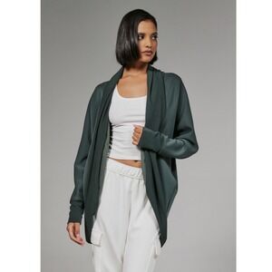 7 Diamonds Rev Throwover Cardigan  XS/Small oversized Athleisure layered yoga